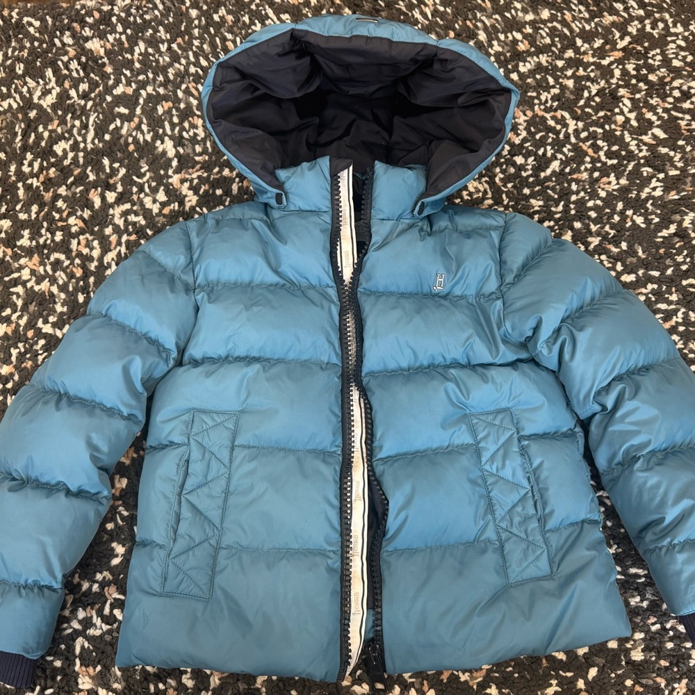 Herno Kids Blue Puffer Jacket